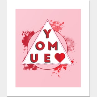 You And Me In Love Posters and Art